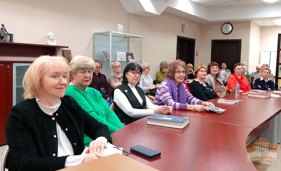 На «Литературном четверге», посвященном Абраму Петровичу Ганнибалу, прадеду А. С. Пушкина